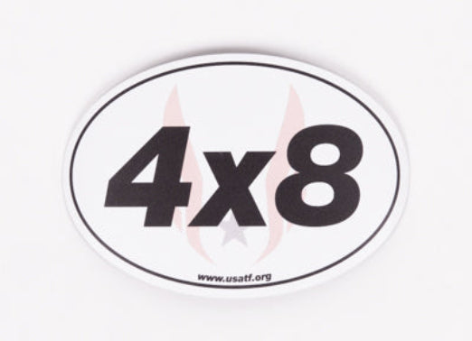 USATF 4x8 Magnet