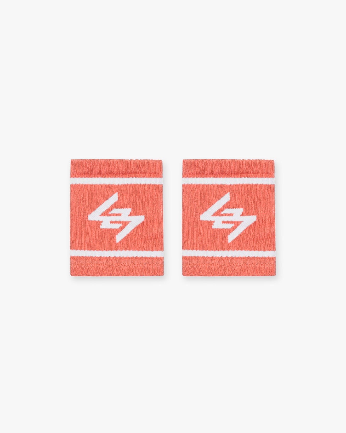 247 Logo Wrist Bands - Coral